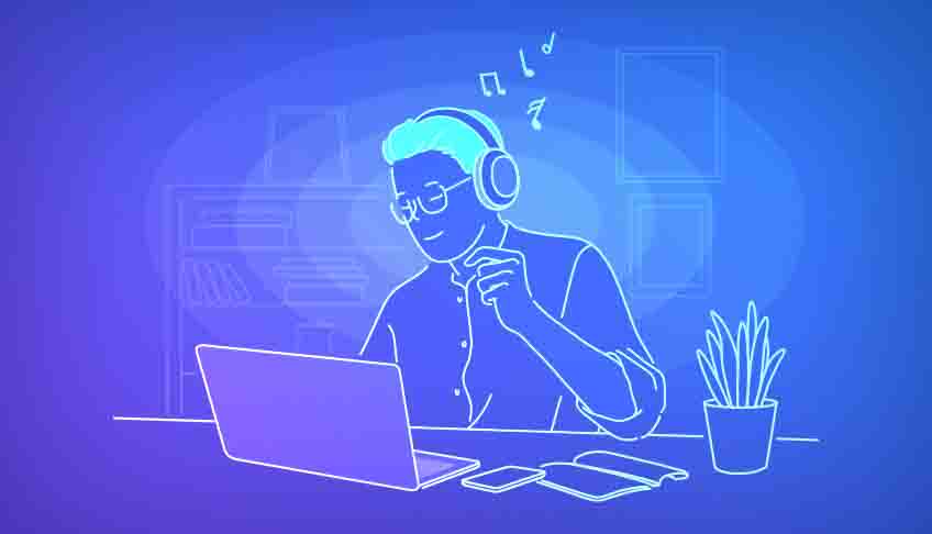 musique dans le cadre du travail